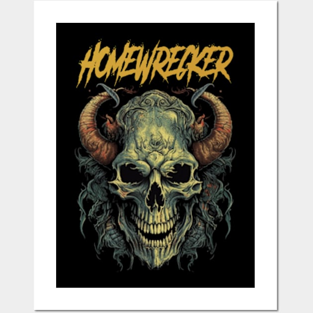 HOMEWRECKER MERCH VTG Wall Art by Swank Street Styles